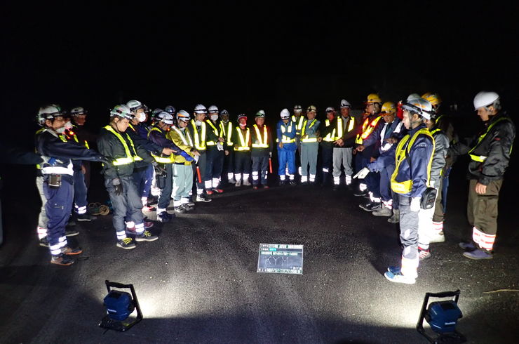 東海北陸自動車道　夜間通行止め内作業終了のお知らせ（弊社分）
