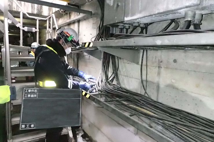 2018年度地下道電線路補修作業